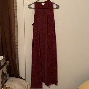 Maroon lularoe joy